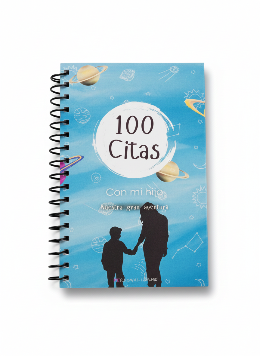 Libro "100 Citas con mi Hijo" – Álbum de Aventuras y Conexión Familiar