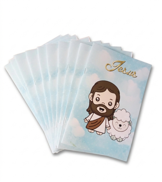 50 Libritos para Colorear sobre Jesús (16 Páginas)
