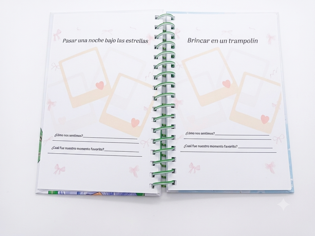 Libro "100 Citas con mi Padre" – Álbum de Recuerdos y Momentos Especiales