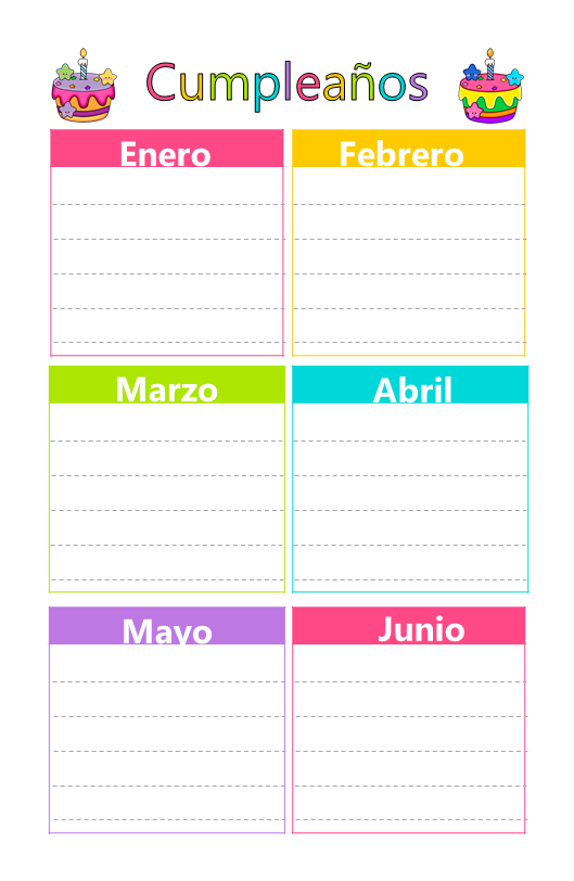 Agenda Docente 2026-2027 A